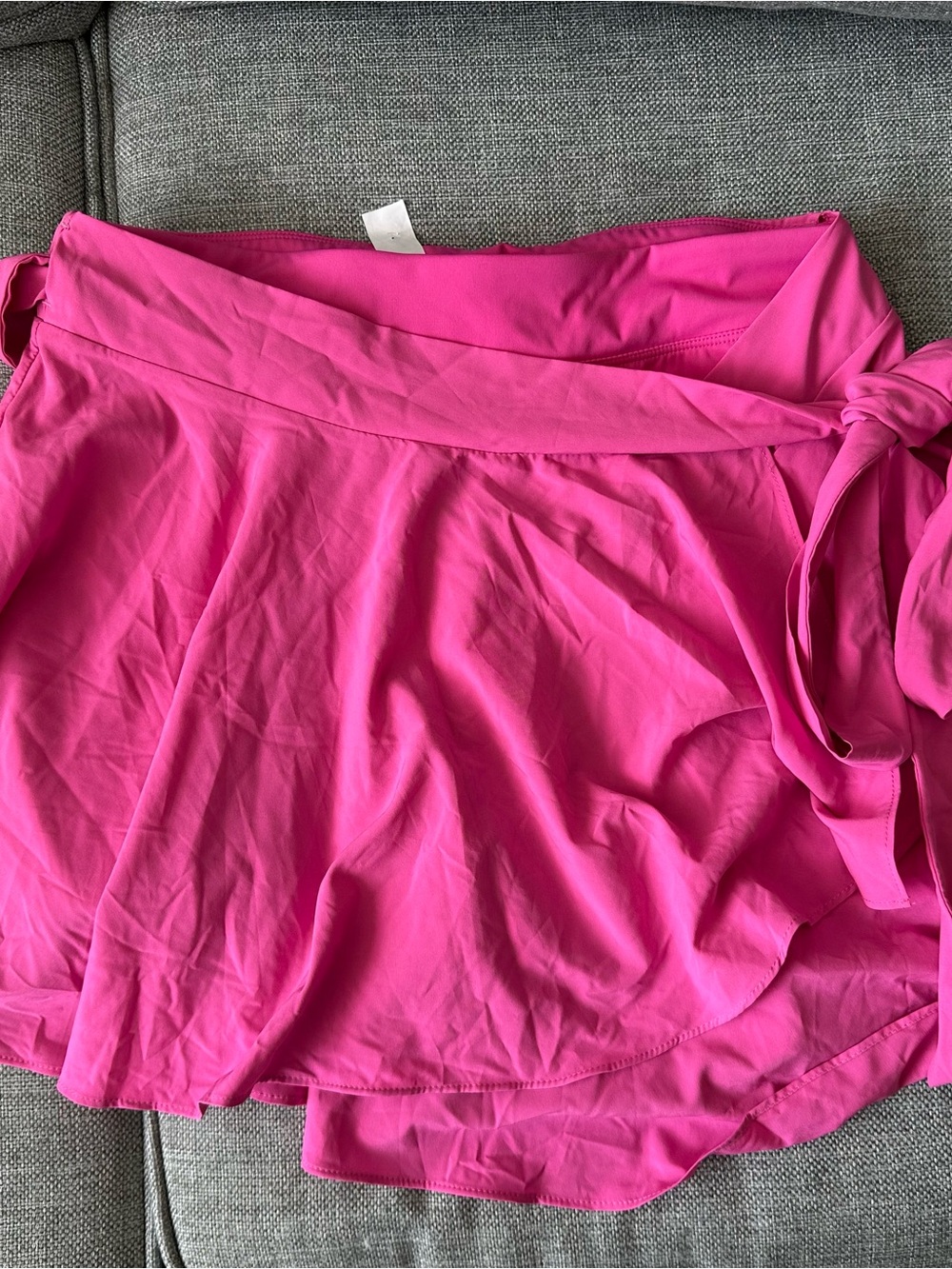 HALARA Hot Pink Active Skirt with Side Tie
